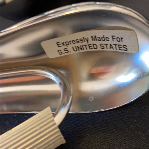 SS United States Line 12 Heavy Chrome Hangers - Picture 2 of 7